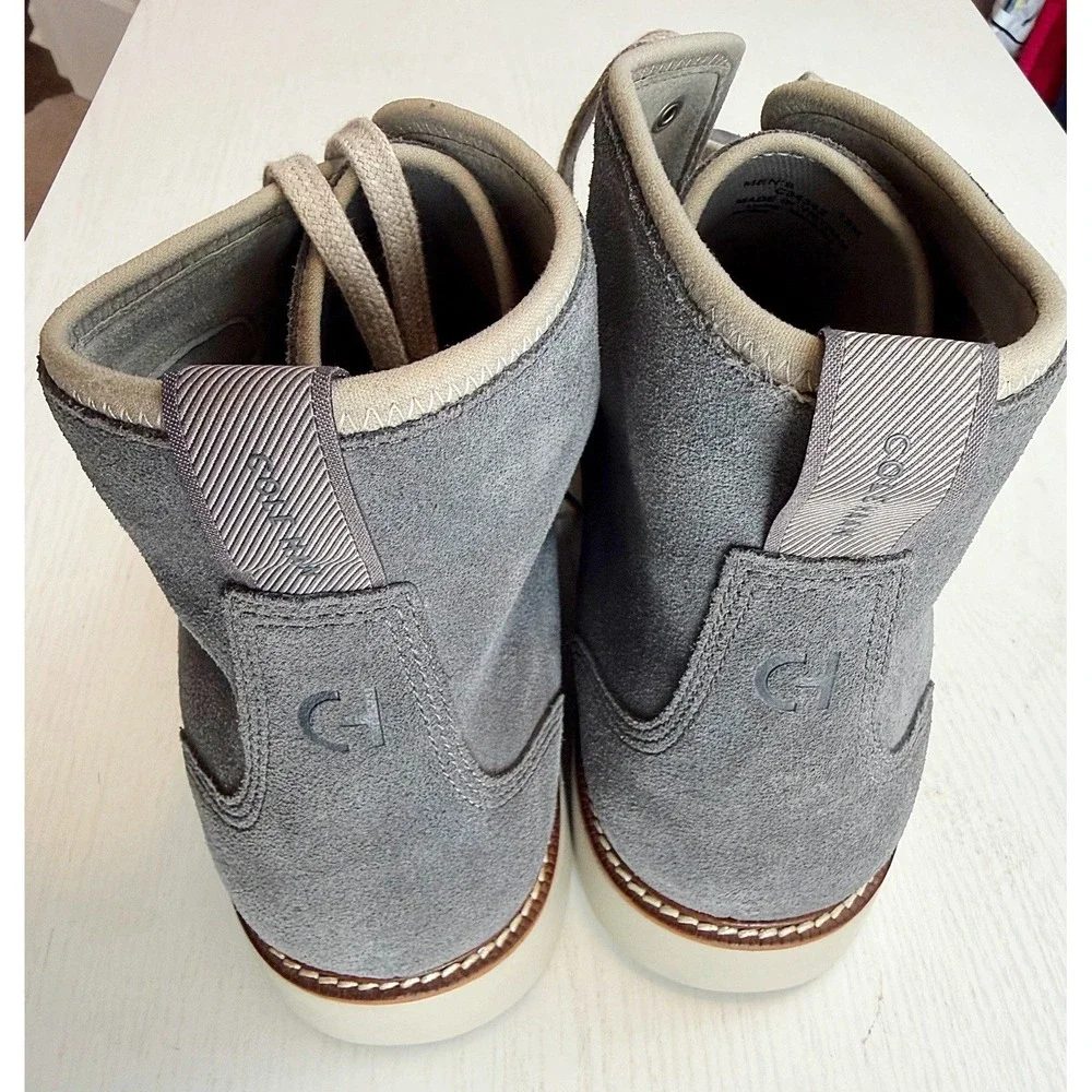 Cole HaanMen's Suede Dress Boots In Size 13 M Excellent Condition